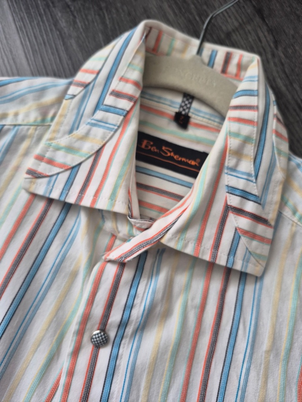 Vintage Ben Sherman colorful striped shirt